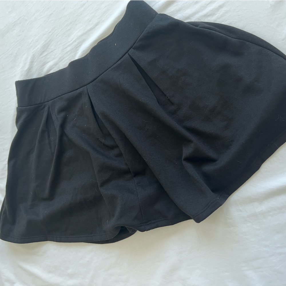 Black Tennis Skirt